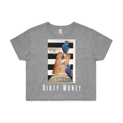 Dirty Money Women's Crop T. Thumbnail